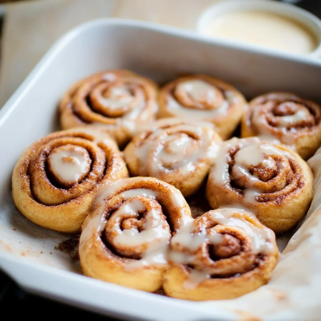 Pumpkin Butter Cinnamon Rolls
