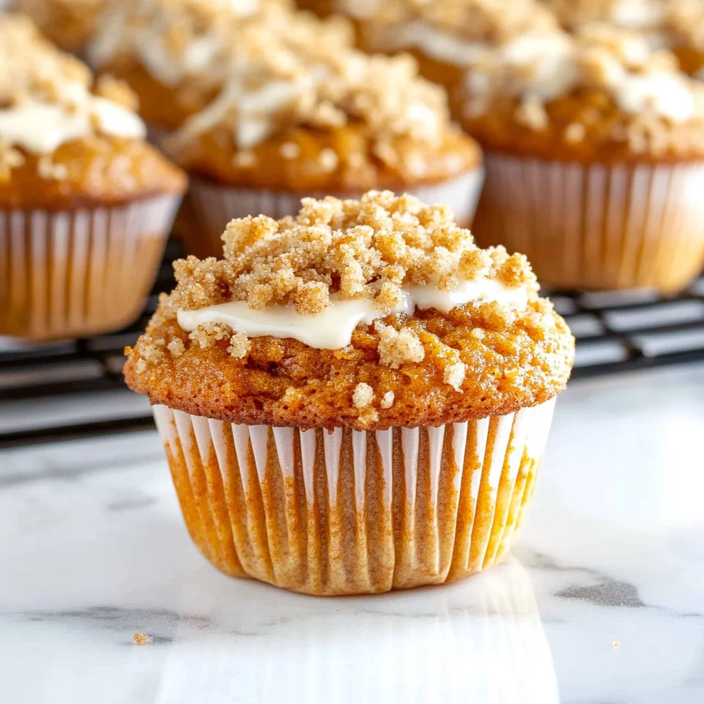 Pumpkin Streusel Muffins