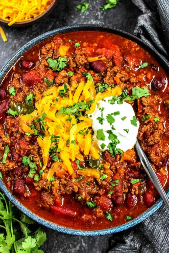 Best Ground Beef Stovetop Chili
