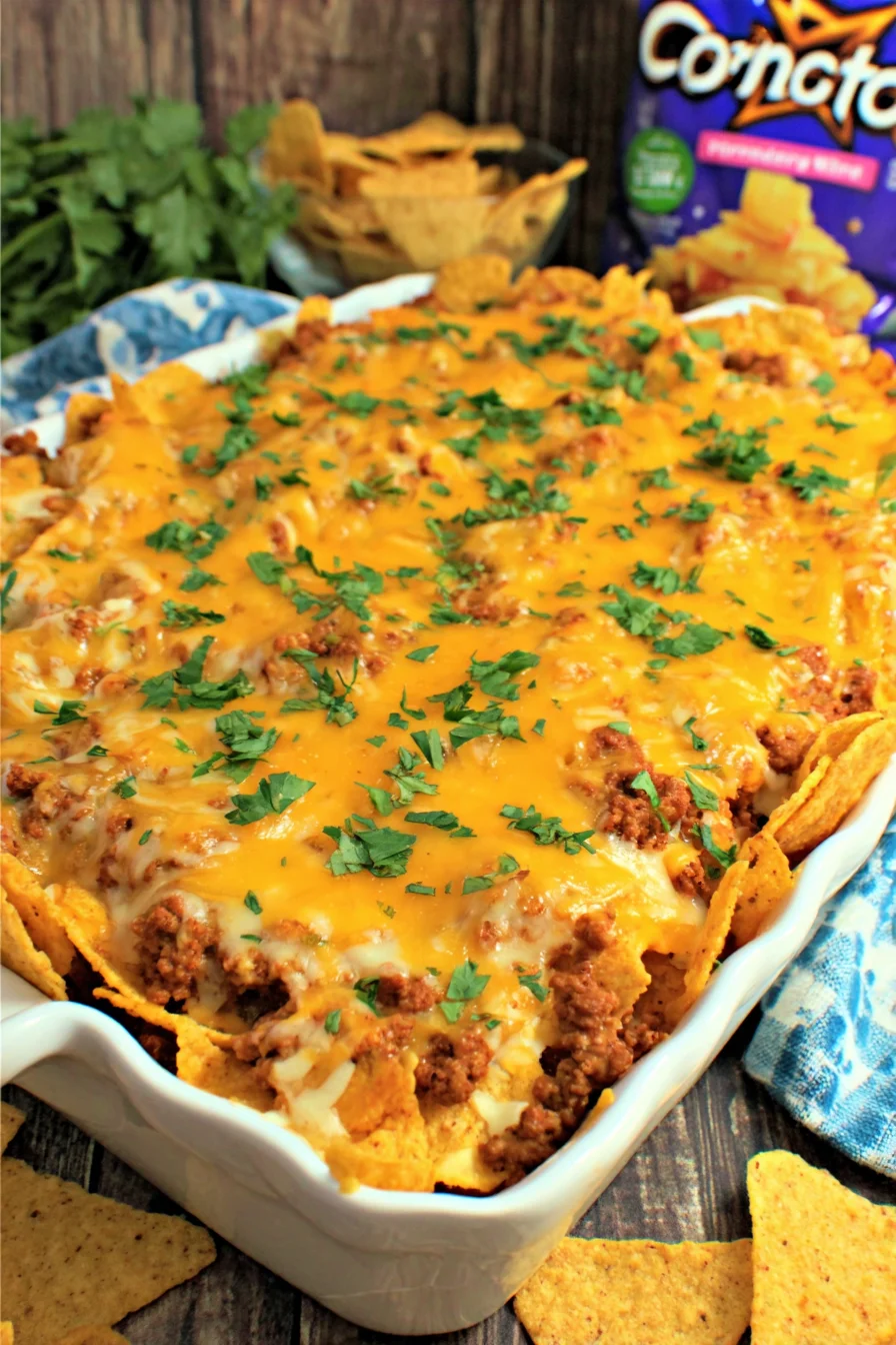 Cheesy Dorito Casserole in 30 Minutes