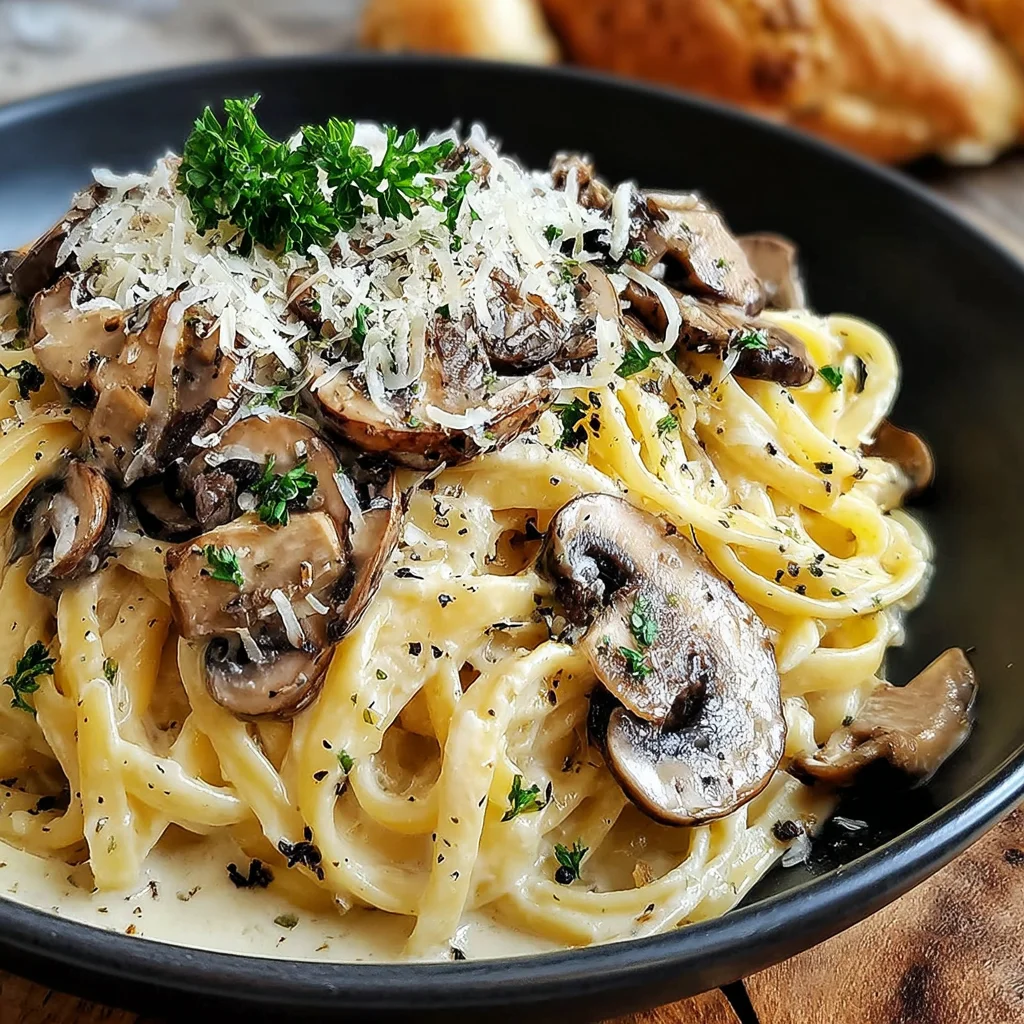 Indulge in This Creamy Mushroom Gruyere Pasta Recipe That Will Impress Everyone!