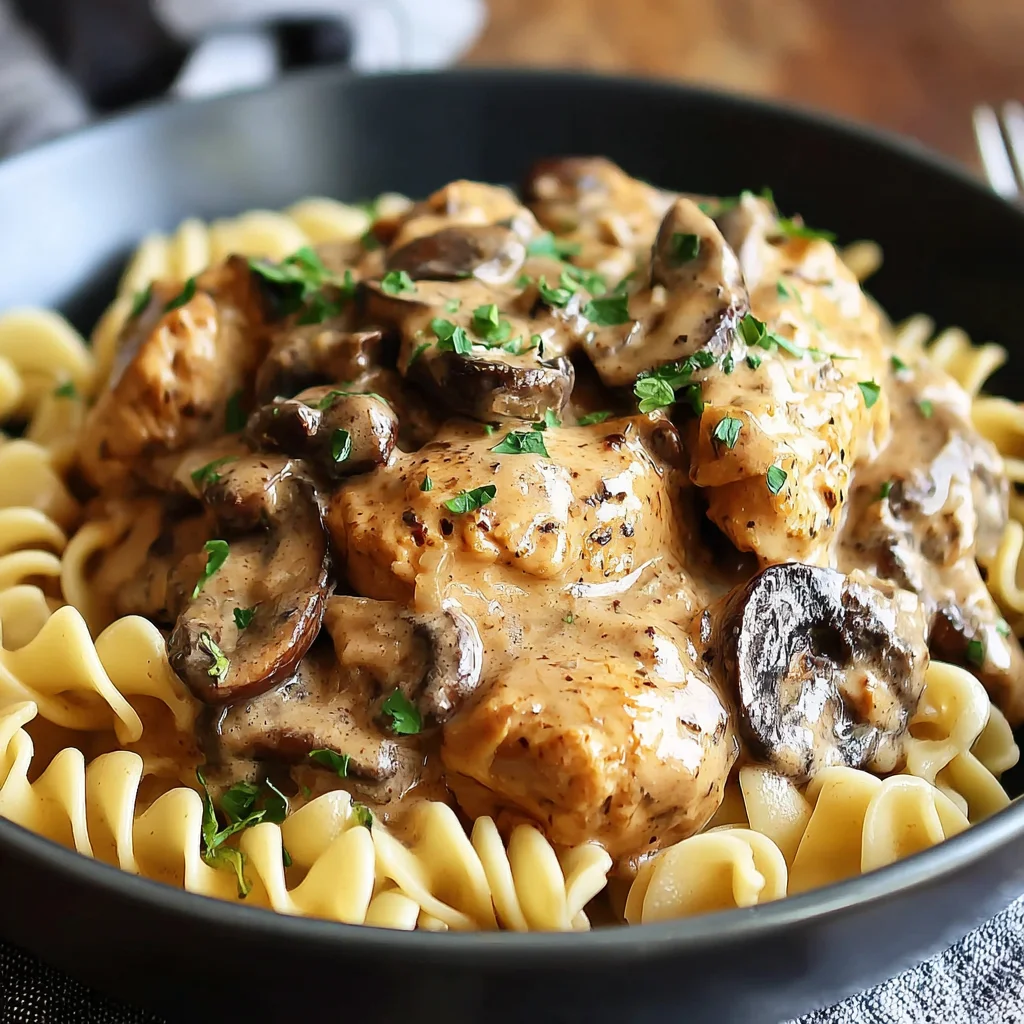 Slow Cooker Chicken and Mushroom Stroganoff Recipe: The Ultimate Comfort Food You Must Try!