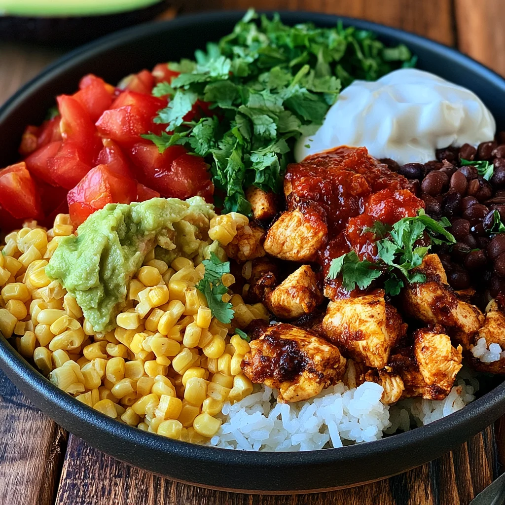 Delicious Chicken Burrito Rice Bowl Recipe That Will Wow Your Taste Buds!