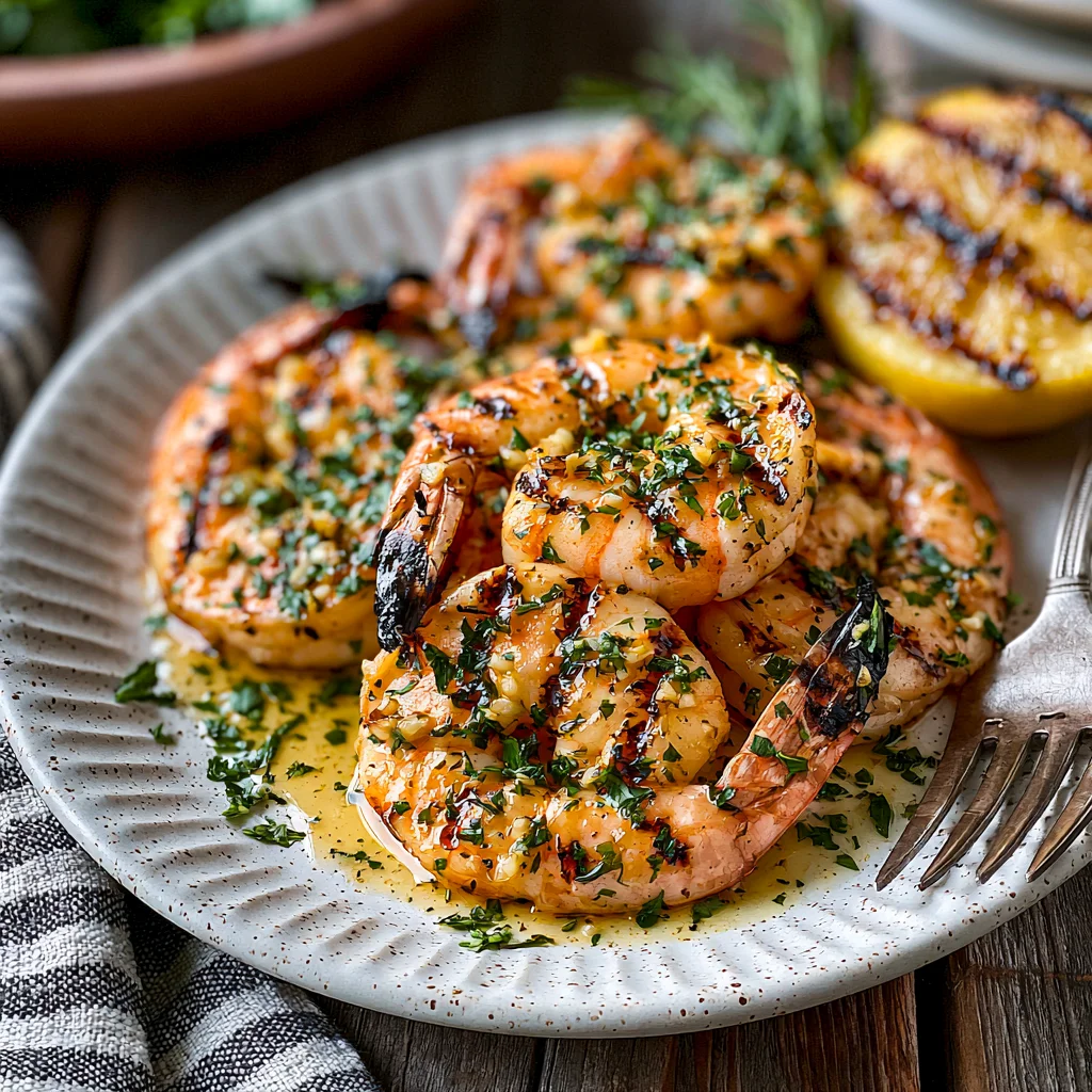 Irresistible Garlic Grilled Shrimp Recipe That Will Impress Everyone!