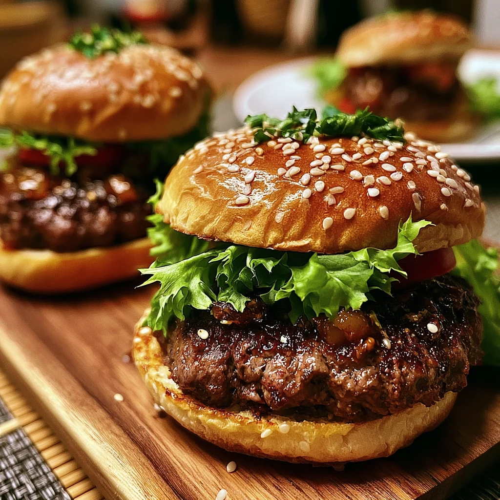 Korean BBQ Bulgogi Beef Burger Recipe That Will Elevate Your BBQ Game!