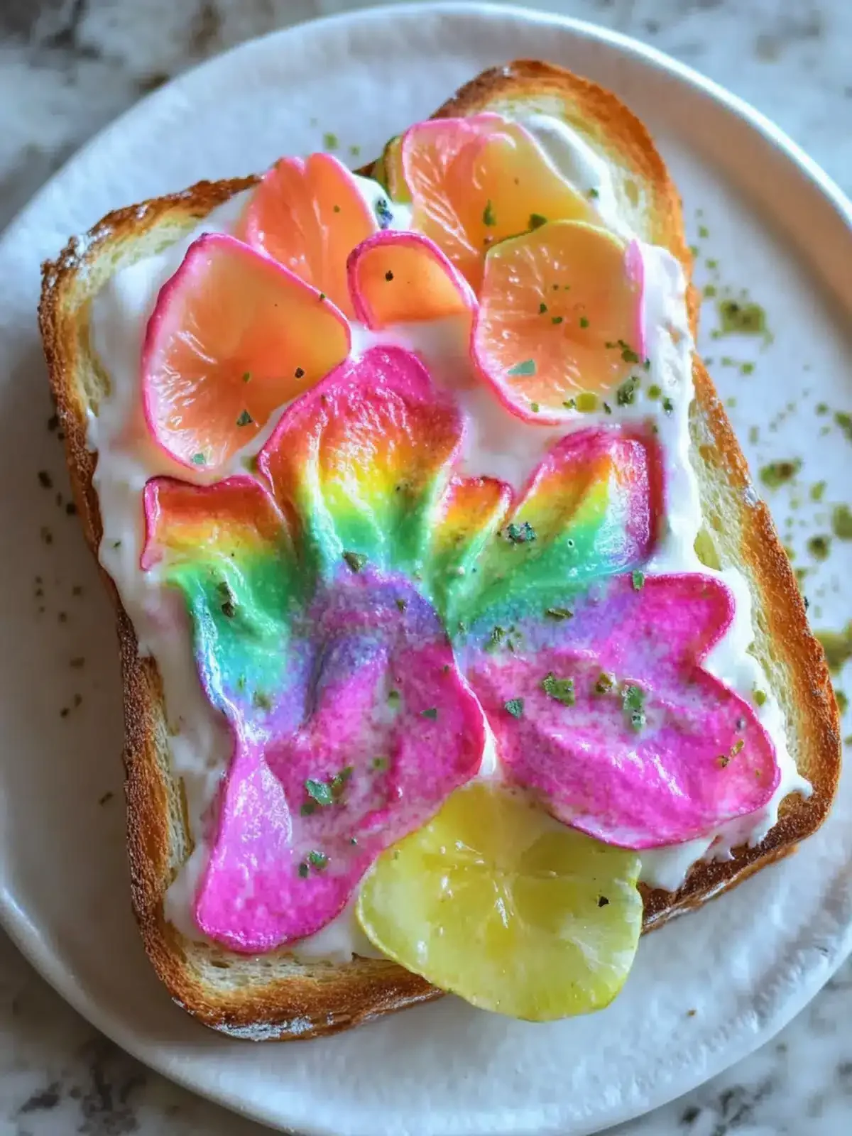 Magical Breakfast Unicorn Toast Recipe That Will Brighten Your Mornings!