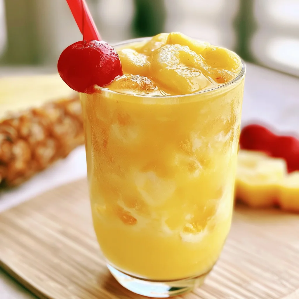 Tropical Bahama Mama Smoothie Recipe: Experience Paradise in a Glass!